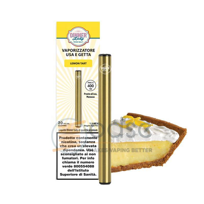 LEMON TART POD USA E GETTA DINNER LADY - Pod usa e getta