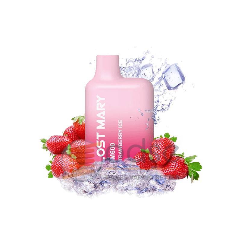 STRAWBERRY ICE POD USA E GETTA ELFBAR LOST MARY BM600 - Pod usa e getta