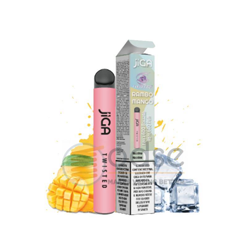 RAMBO MANGO POD USA E GETTA JIGA TWISTED 600 - Pod usa e getta
