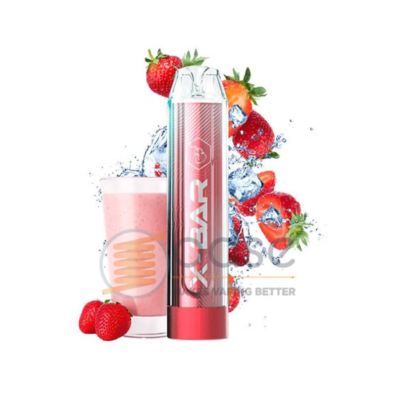 STRAWBERRY MILKSHAKE FLASH POD USA E GETTA X-BAR 650 - Pod usa e getta