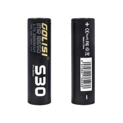S30 BATTERIA 18650 3000 MAH 25A GOLISI - PILE