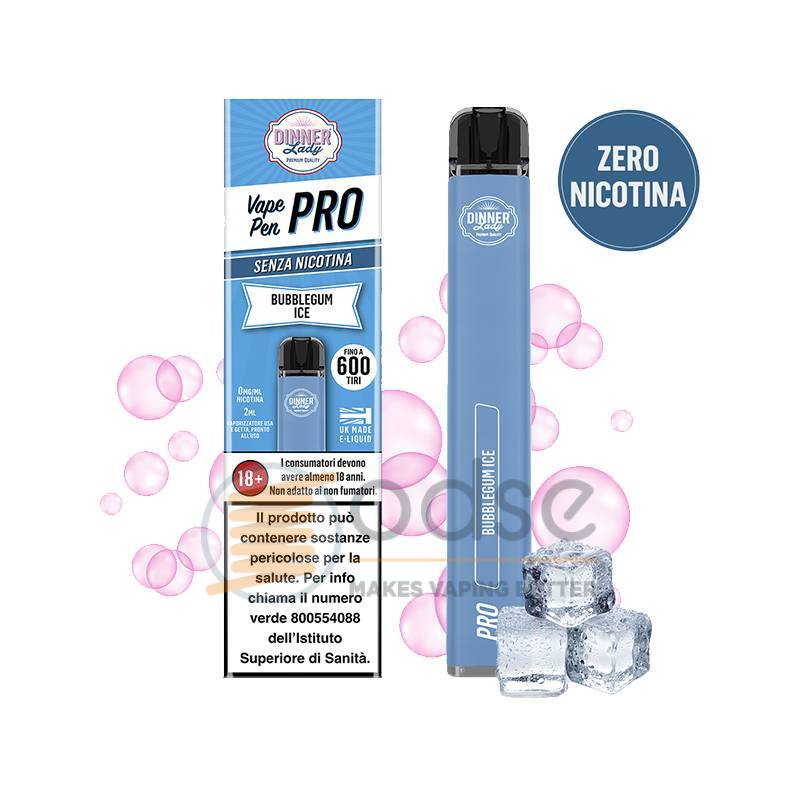 BUBBLEGUM ICE POD USA E GETTA DINNER LADY VAPE PEN PRO - Pod usa e getta