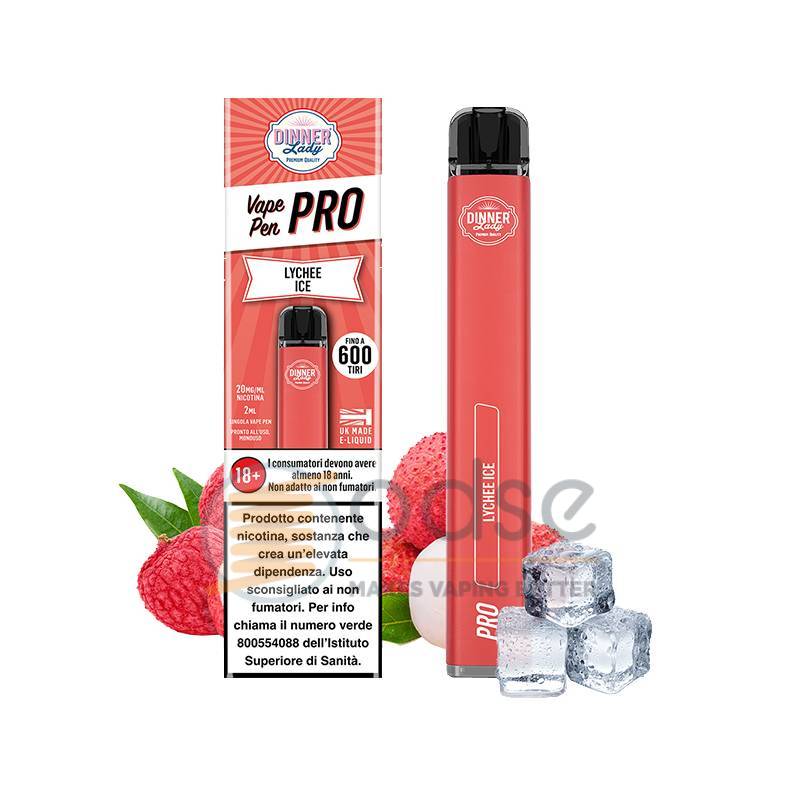 LYCHEE ICE POD USA E GETTA DINNER LADY VAPE PEN PRO - Pod usa e getta