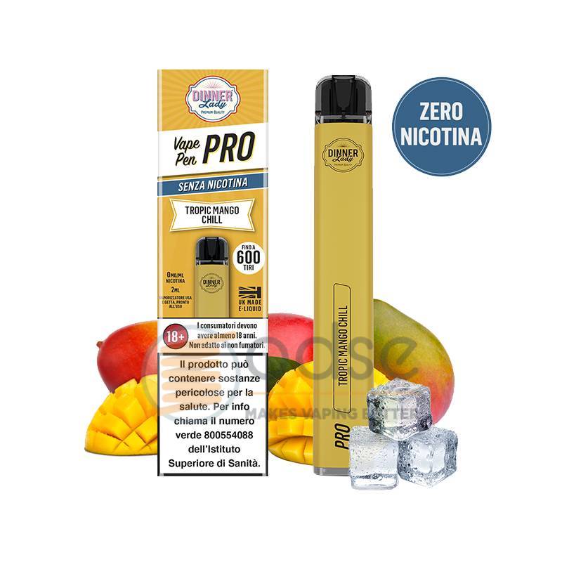TROPIC MANGO CHILL POD USA E GETTA DINNER LADY VAPE PEN PRO - Pod usa e getta