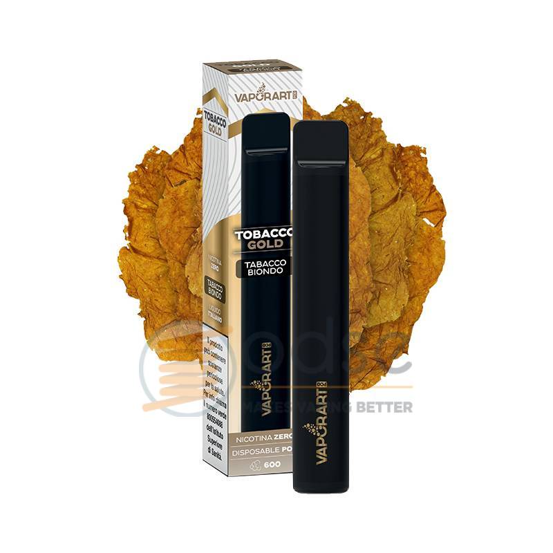 TOBACCO GOLD POD USA E GETTA VAPORART 600 - Pod usa e getta