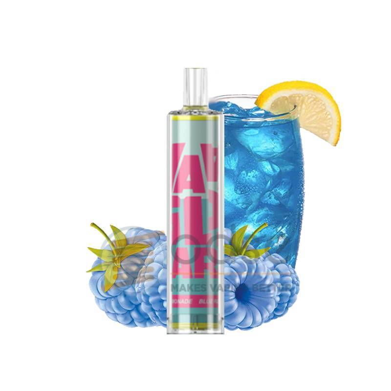BLUE RAZZ LEMONADE POD USA E GETTA GLAZ BAR 800 VAAL - Pod usa e getta