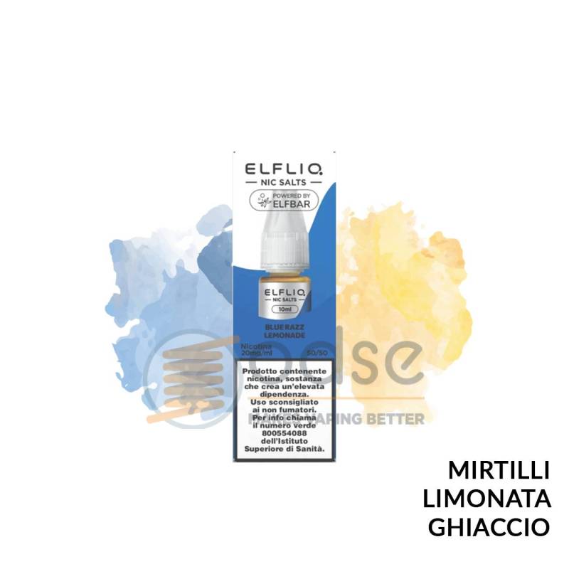 BLUE RAZZ LEMONADE LIQUIDO ELFLIQ 10 ML - 10 mL