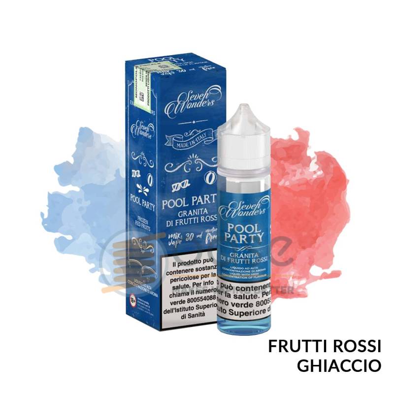 POOL PARTY PREMIX SEVEN WONDERS - Mix 'n vape