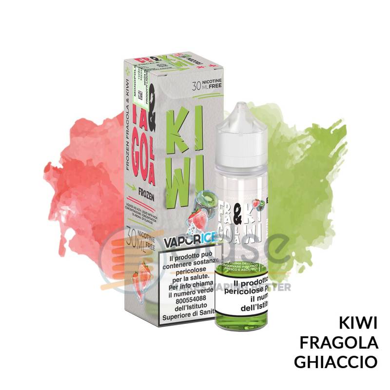 FRAGOLA E KIWI PREMIX VAPORICE VAPORART - Mix 'n vape