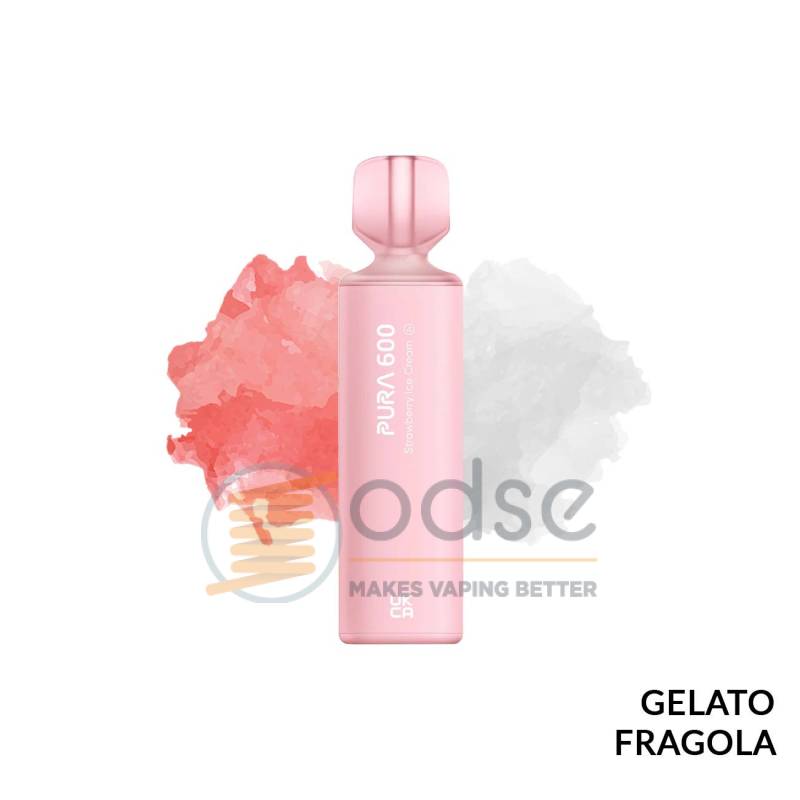 STRAWBERRY ICE CREAM POD USA E GETTA PURA 600 - Pod usa e getta