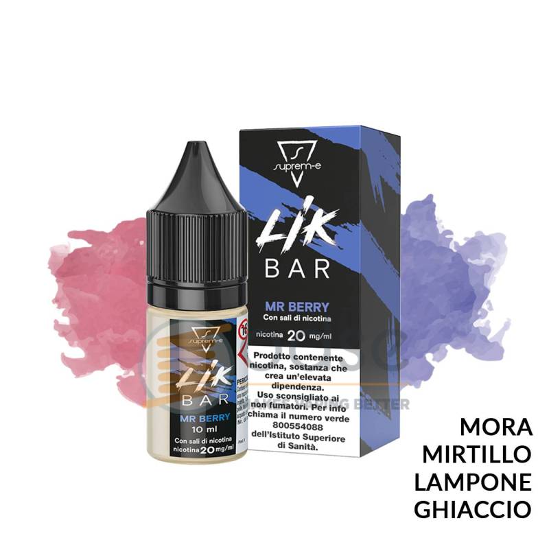 MR BERRY LIQUIDO LIK BAR SUPREM-E 10 ML - 10 mL