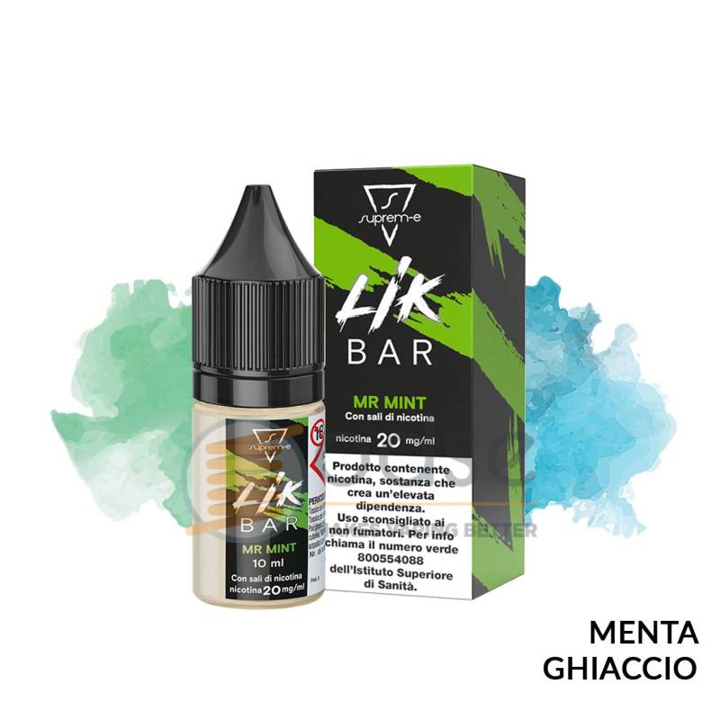 MR MINT LIQUIDO LIK BAR SUPREM-E 10 ML - 10 mL