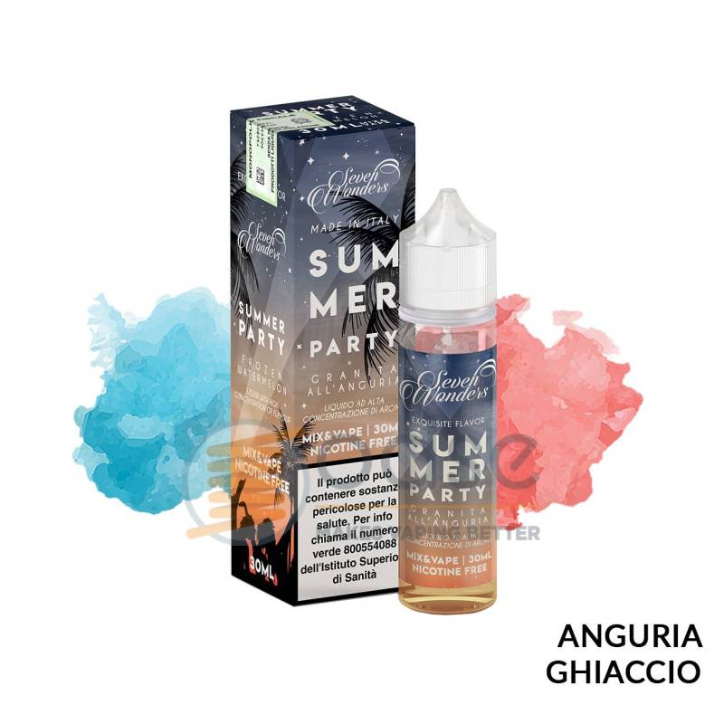 SUMMER PARTY PREMIX SEVEN WONDERS - Mix 'n vape