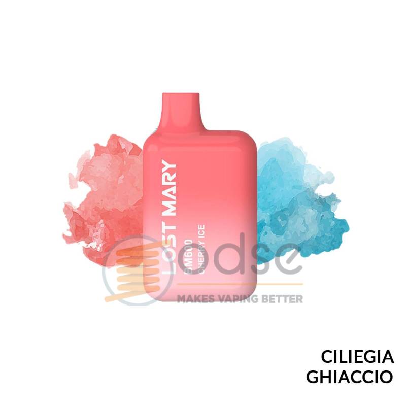 CHERRY ICE POD USA E GETTA ELFBAR LOST MARY BM600 - Pod usa e getta