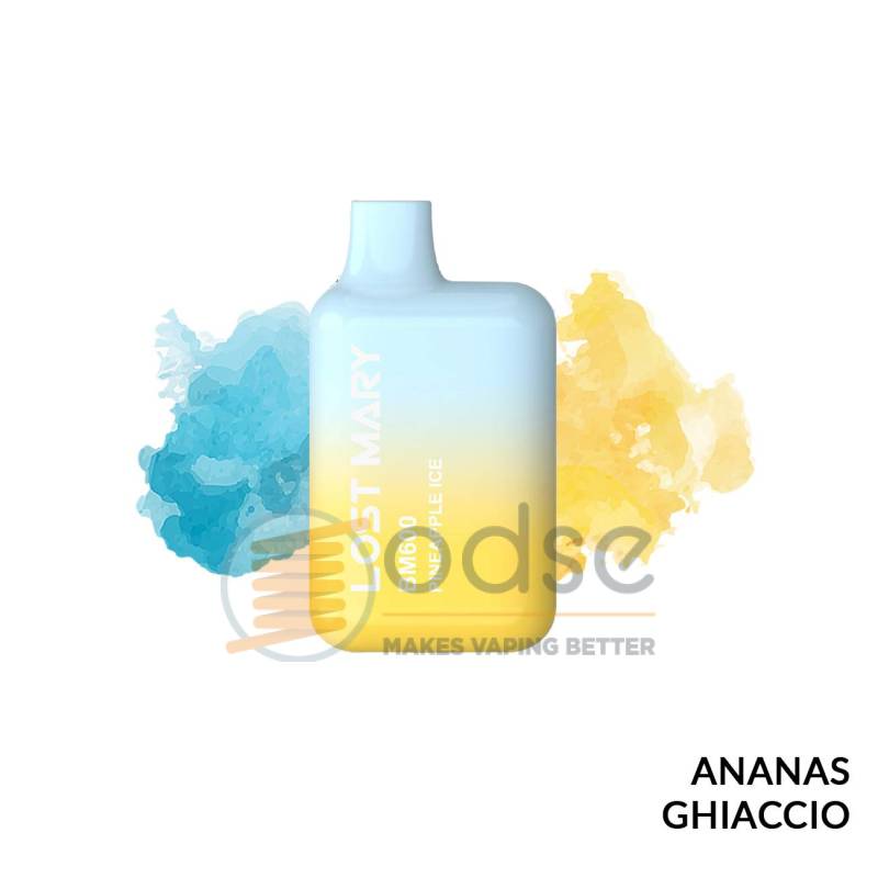 PINEAPPLE ICE POD USA E GETTA ELFBAR LOST MARY BM600 - Pod usa e getta