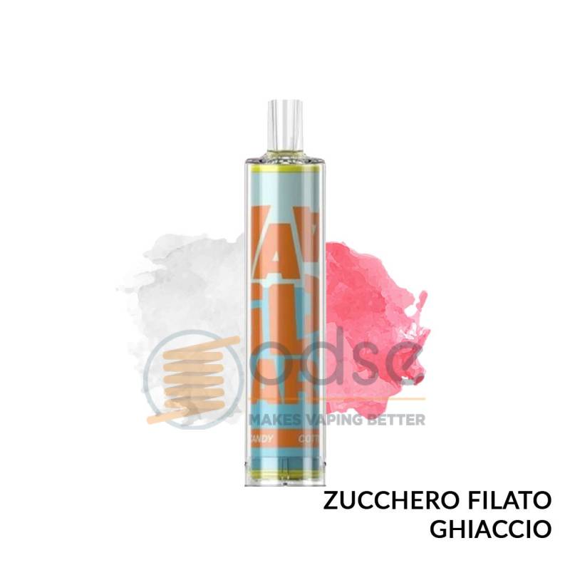 COTTON CANDY POD USA E GETTA GLAZ BAR 800 VAAL - Pod usa e getta