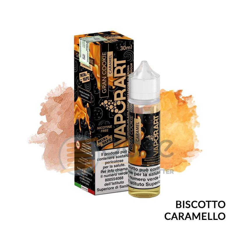GRAN COOKIE CARAMEL PREMIX VAPORART - Mix 'n vape