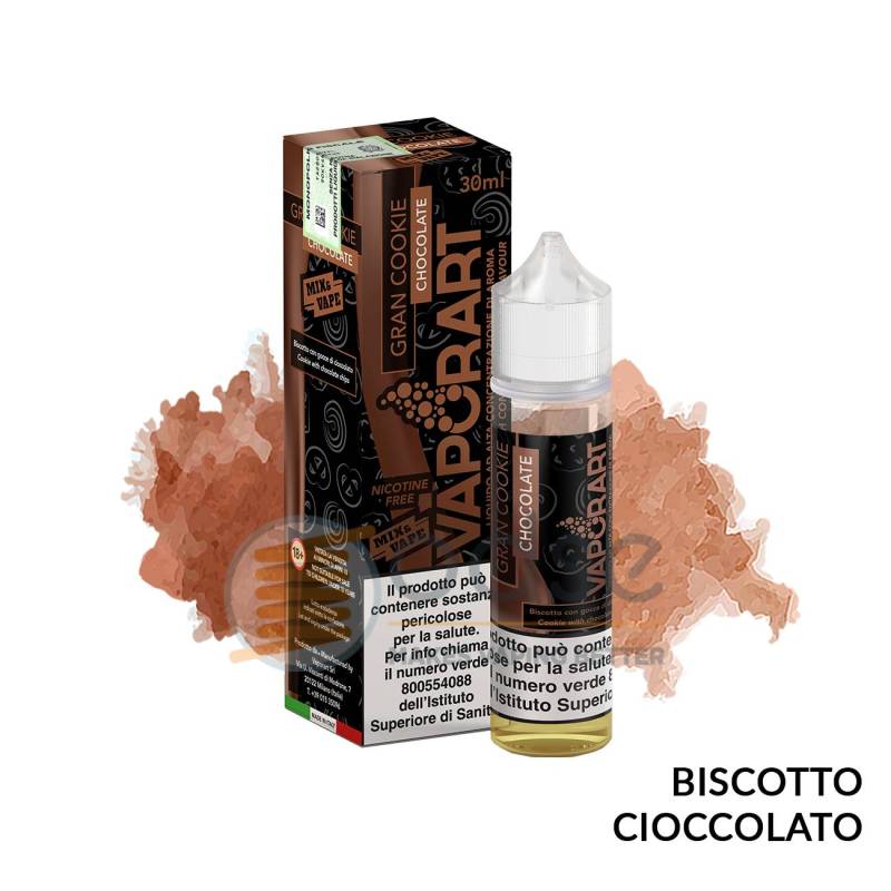 GRAN COOKIE CHOCOLATE PREMIX VAPORART - Mix 'n vape