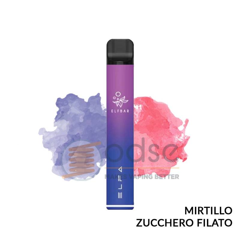 BLUEBERRY COTTON CANDY POD USA E GETTA ELFA - Pod usa e getta