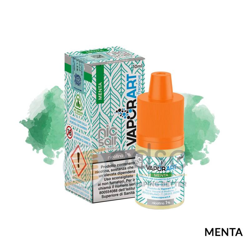 MENTA LIQUIDO NIC SALT VAPORART 10 ML - 10 mL