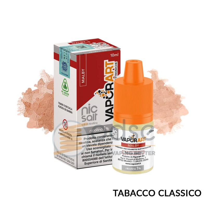 MALBY LIQUIDO NIC SALT VAPORART 10 ML - 10 mL