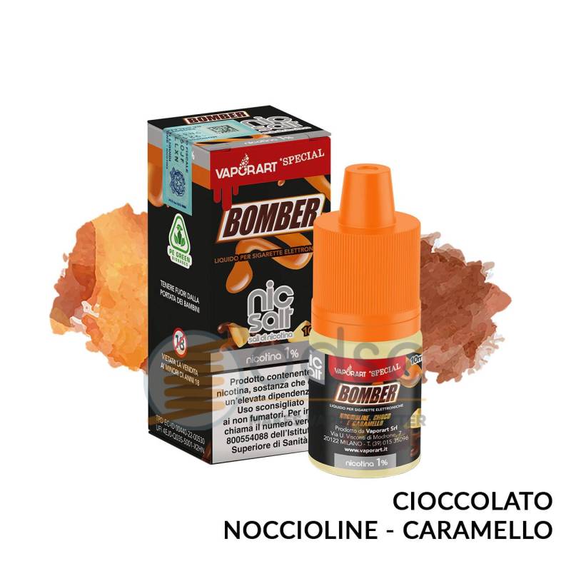 BOMBER LIQUIDO NIC SALT VAPORART 10 ML - 10 mL