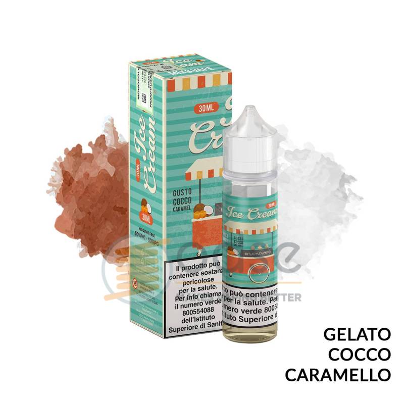 COCCO CARAMEL GELATO PREMIX ENJOYSVAPO - Mix 'n vape