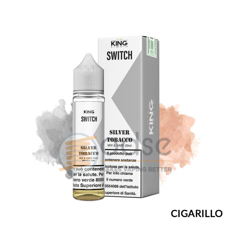 SILVER TOBACCO PREMIX SWITCH KING LIQUID - Mix 'n vape