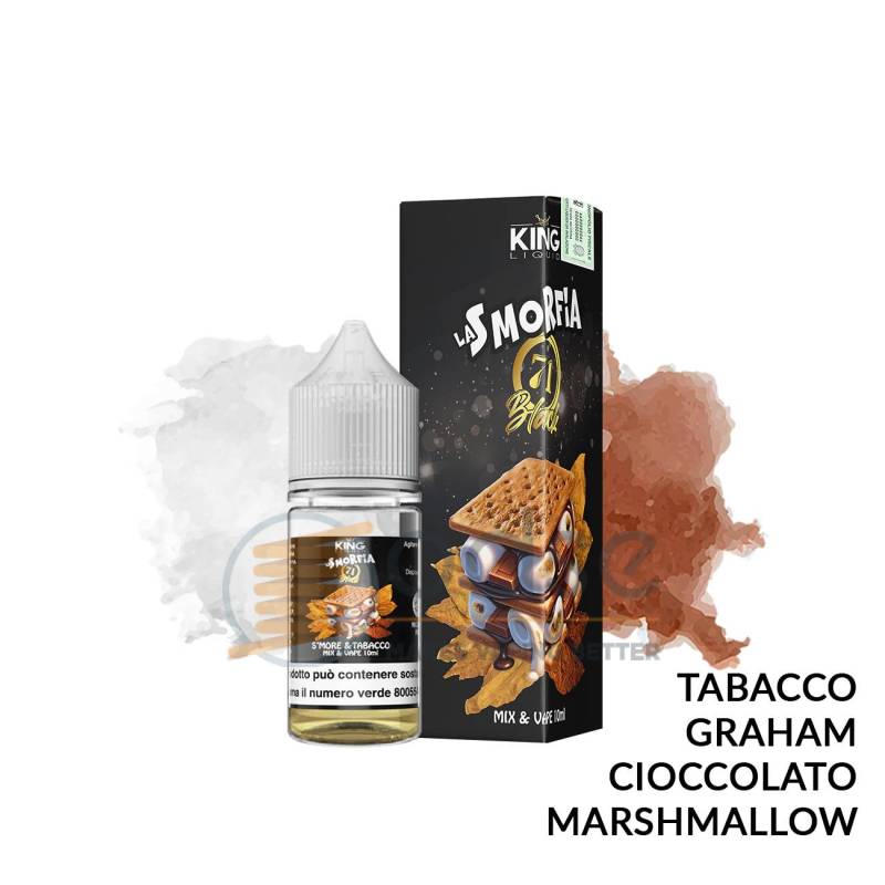 LA SMORFIA 71 BLACK MINI PREMIX KING LIQUID - Mini Mix 'n vape