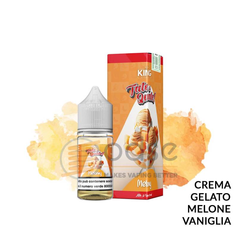 MELONY MINI PREMIX TALE E QUALE KING LIQUID - Mini Mix 'n vape
