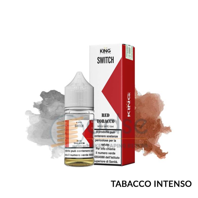 RED TOBACCO MINI PREMIX SWITCH KING LIQUID - Mini Mix 'n vape