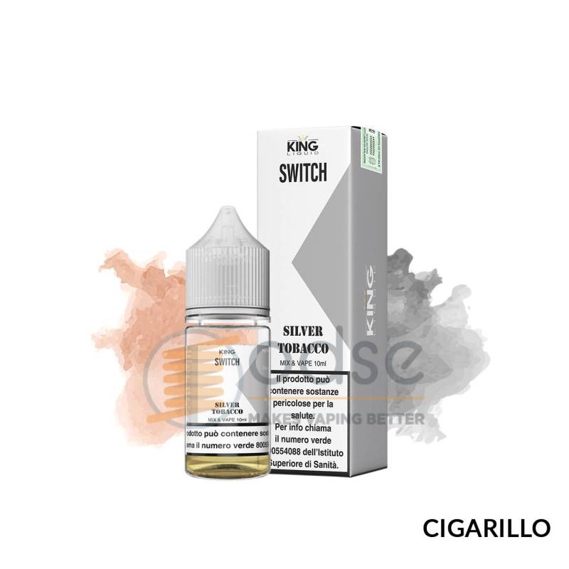 SILVER TOBACCO MINI PREMIX SWITCH KING LIQUID - Mini Mix 'n vape