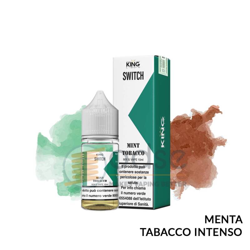 MINT TOBACCO MINI PREMIX SWITCH KING LIQUID - Mini Mix 'n vape