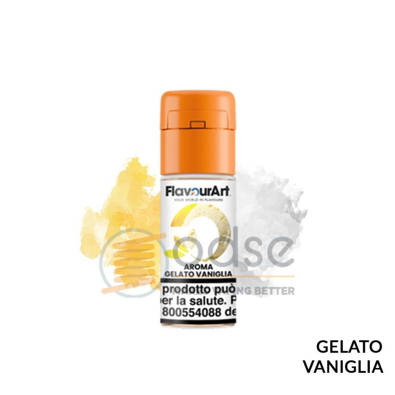 GELATO VANIGLIA AROMA FLAVOURART - Cremosi