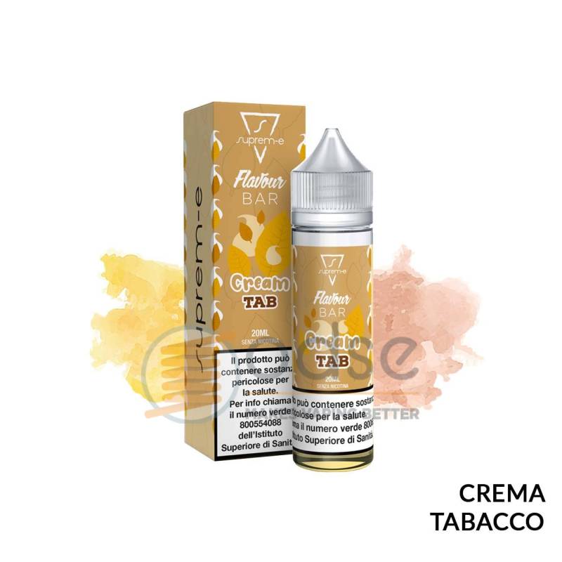 CREAM TAB PREMIX FLAVOUR BAR SUPREM-E - Mix 'n vape