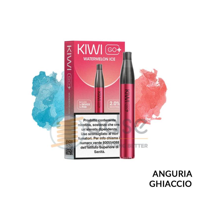 WATERMELON ICE POD USA E GETTA KIWI GO+ KIWI VAPOR - Pod usa e getta