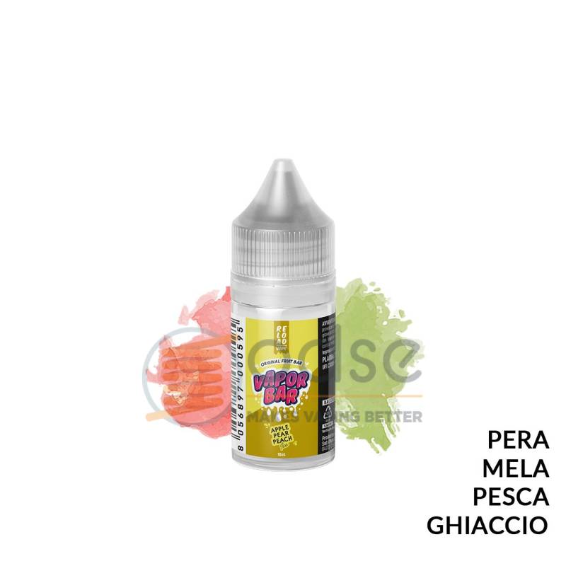 APPLE PEAR PEACH ICE MINI PREMIX VAPORBAR RELOAD VAPE - Mini Mix 'n vape