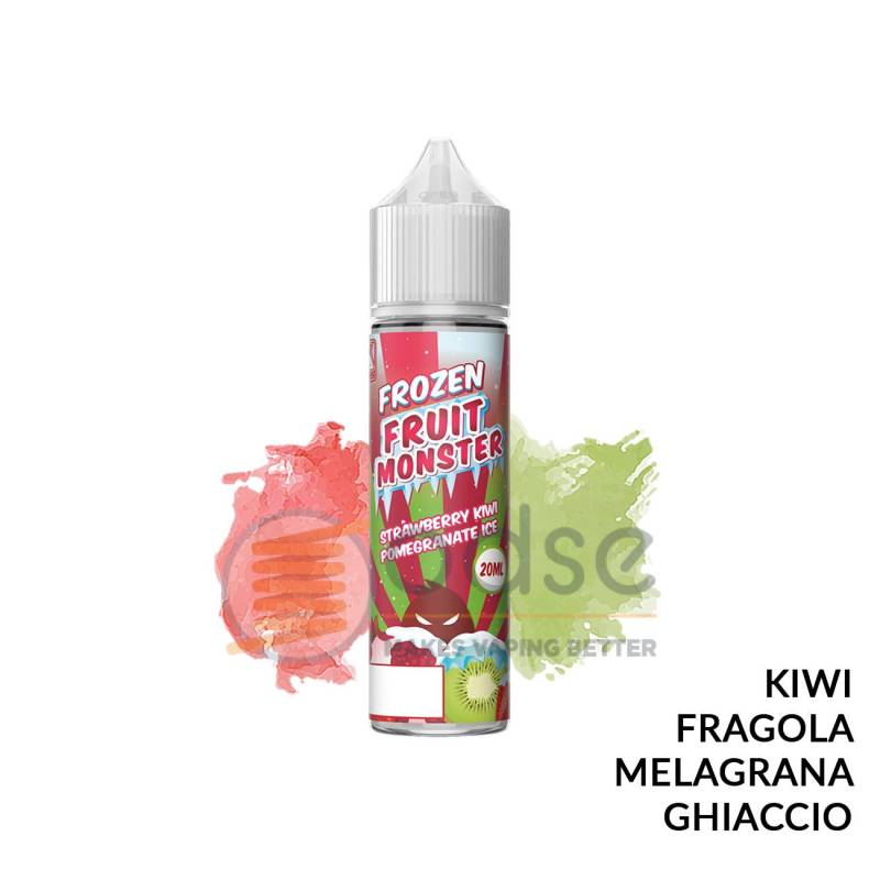 STRAWBERRY KIWI POMEGRANATE ICE PREMIX MONSTER VAPE LABS - Mix 'n vape