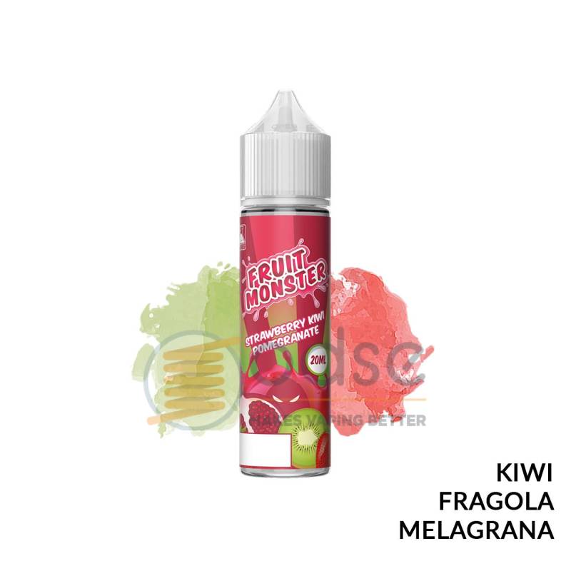 STRAWBERRY KIWI POMEGRANATE PREMIX MONSTER VAPE LABS - Mix 'n vape