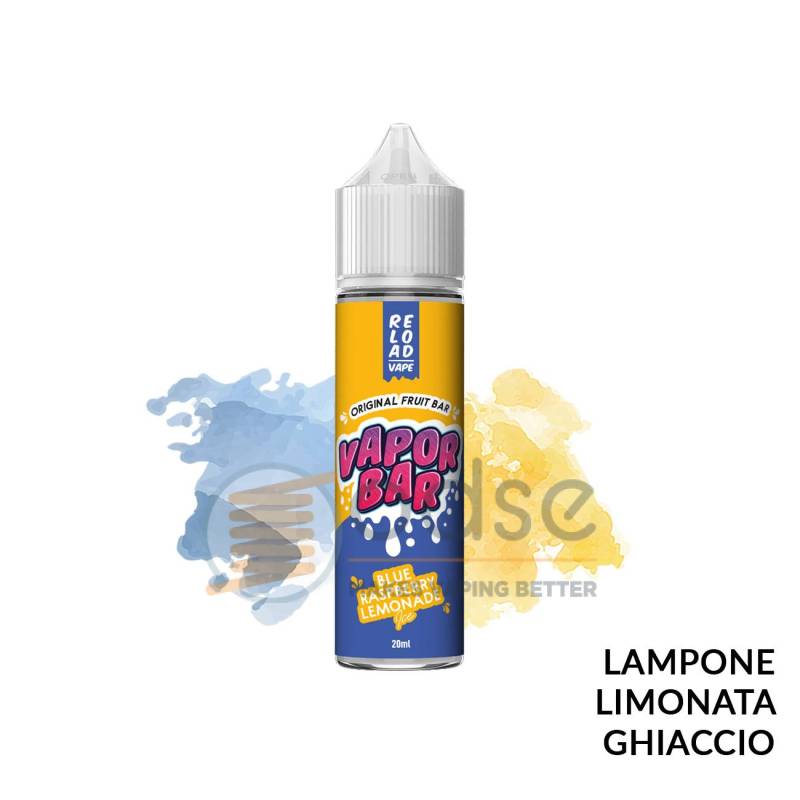 BLUE RASPBERRY LEMONADE ICE PREMIX VAPORBAR RELOAD VAPE
