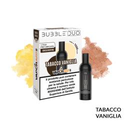 TABACCO VANIGLIA POD PRECARICATA BUBBLE DUO VAPORART - Pod precaricate