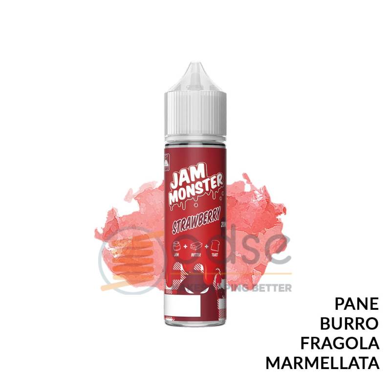 STRAWBERRY JAM PREMIX MONSTER VAPE LABS