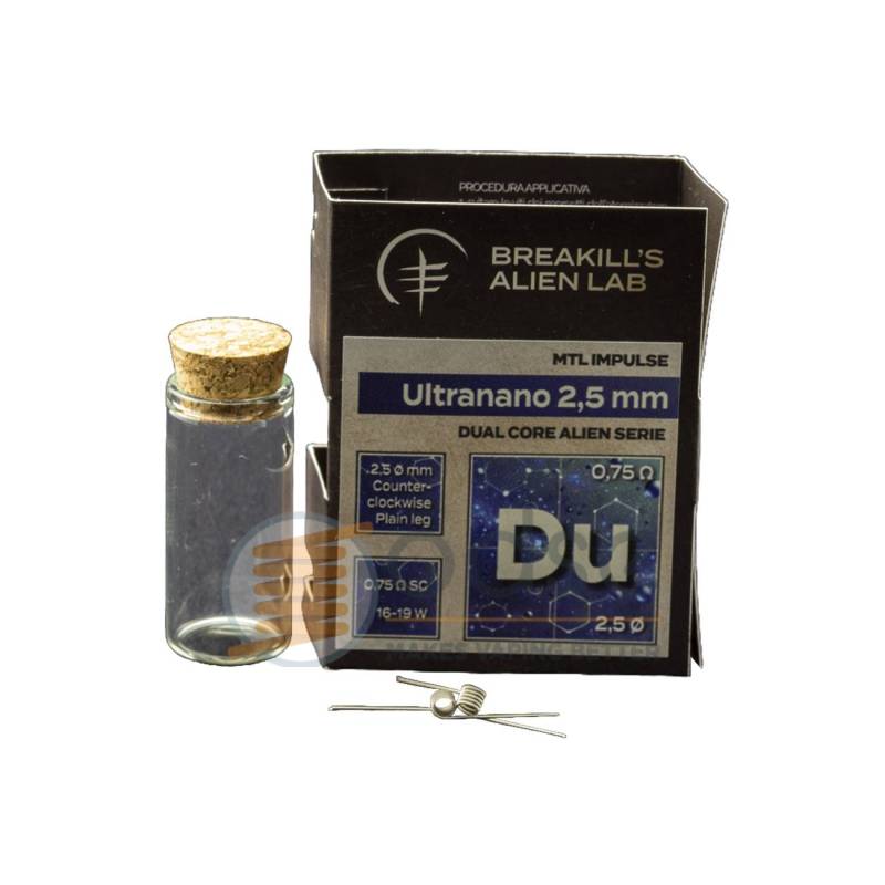 ULTRANANO 2.5 MM IMPULSE MTL BREAKILL'S ALIEN LAB - FILI E RESISTENZE ULTRANANO 2.5 MM IMPULSE MTL BREAKILL'S ALIEN LAB - FILI E RESISTENZE