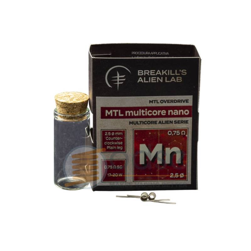 MULTICORE NANO OVERDRIVE MTL BREAKILL'S ALIEN LAB - FILI E RESISTENZE