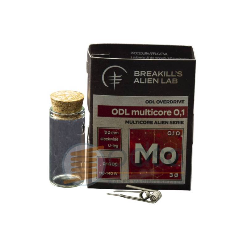 MULTICORE 0.1 Ω OVERDRIVE ODL BREAKILL'S ALIEN LAB - FILI E RESISTENZE