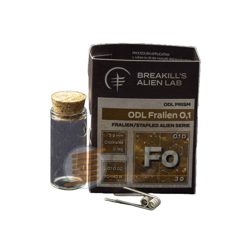FRALIEN 0.1 Ω PRISM ODL BREAKILL'S ALIEN LAB - FILI E RESISTENZE