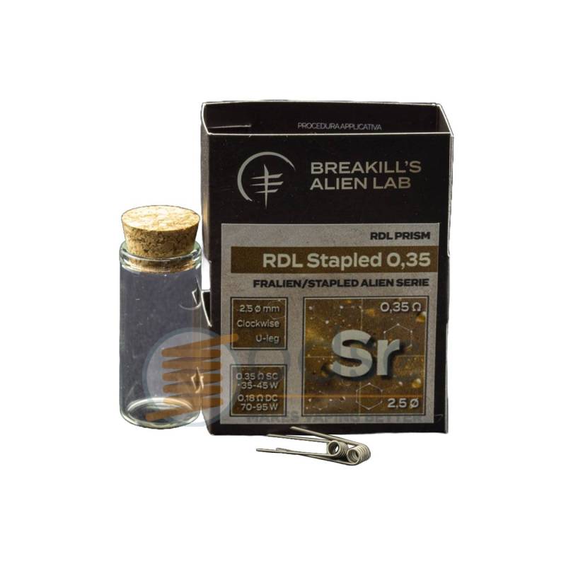 STAPLED 0.35 Ω PRISM RDL BREAKILL'S ALIEN LAB - FILI E RESISTENZE