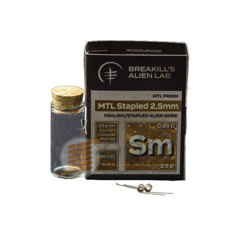 STAPLED 2.5 MM PRISM MTL BREAKILL'S ALIEN LAB - FILI E RESISTENZE
