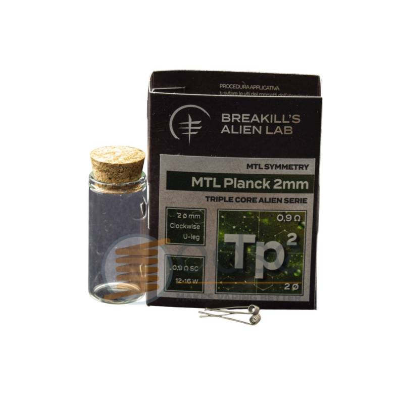 PLANCK 2 MM SYMMETRY MTL BREAKILL'S ALIEN LAB - FILI E RESISTENZE
