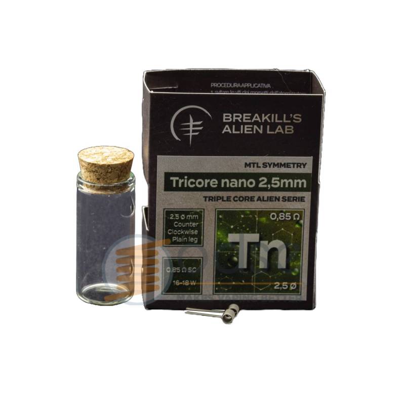 TRICORE NANO 2.5 MM SYMMETRY MTL BREAKILL'S ALIEN LAB - FILI E RESISTENZE